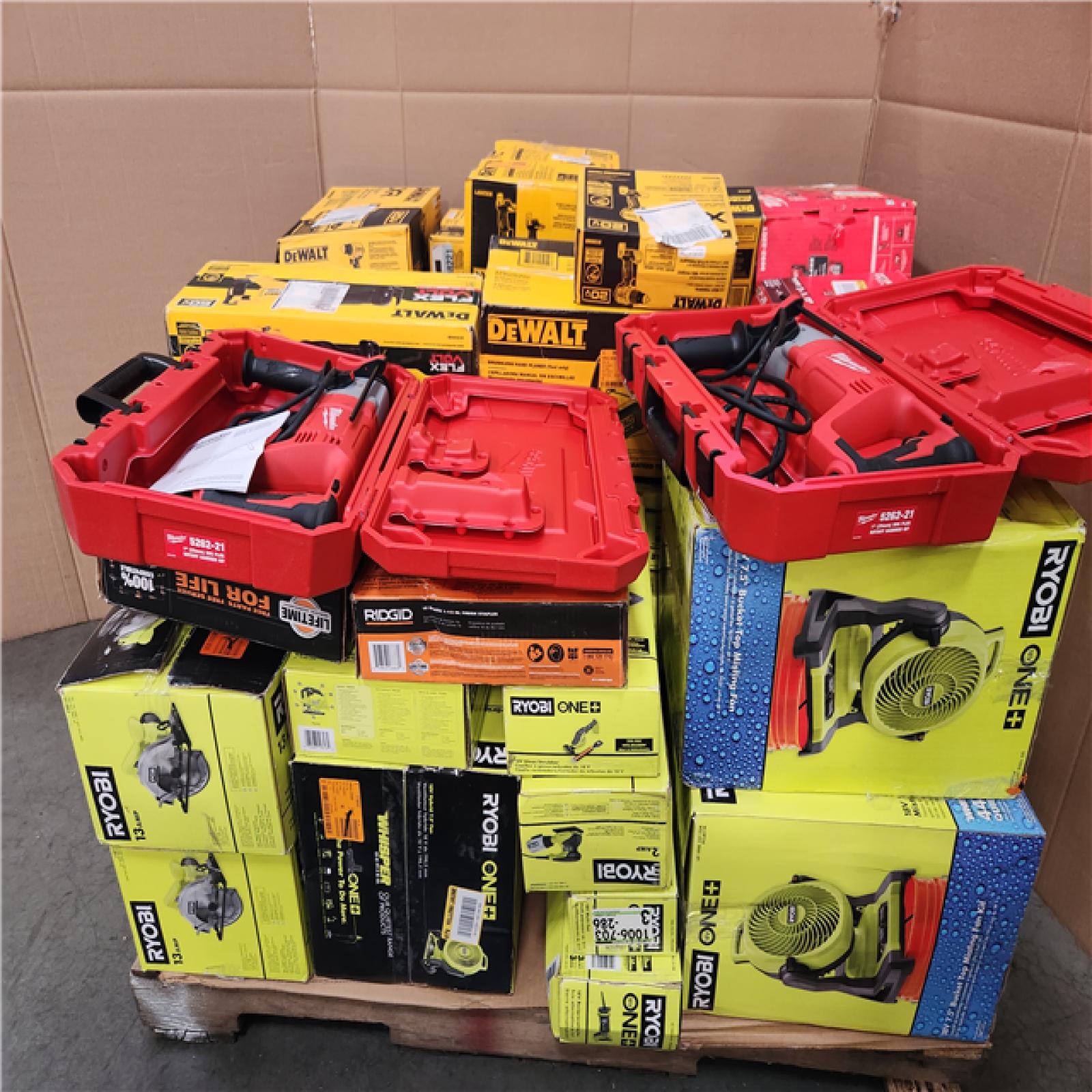 CALIFORNIA AS-IS TOOL PALLET