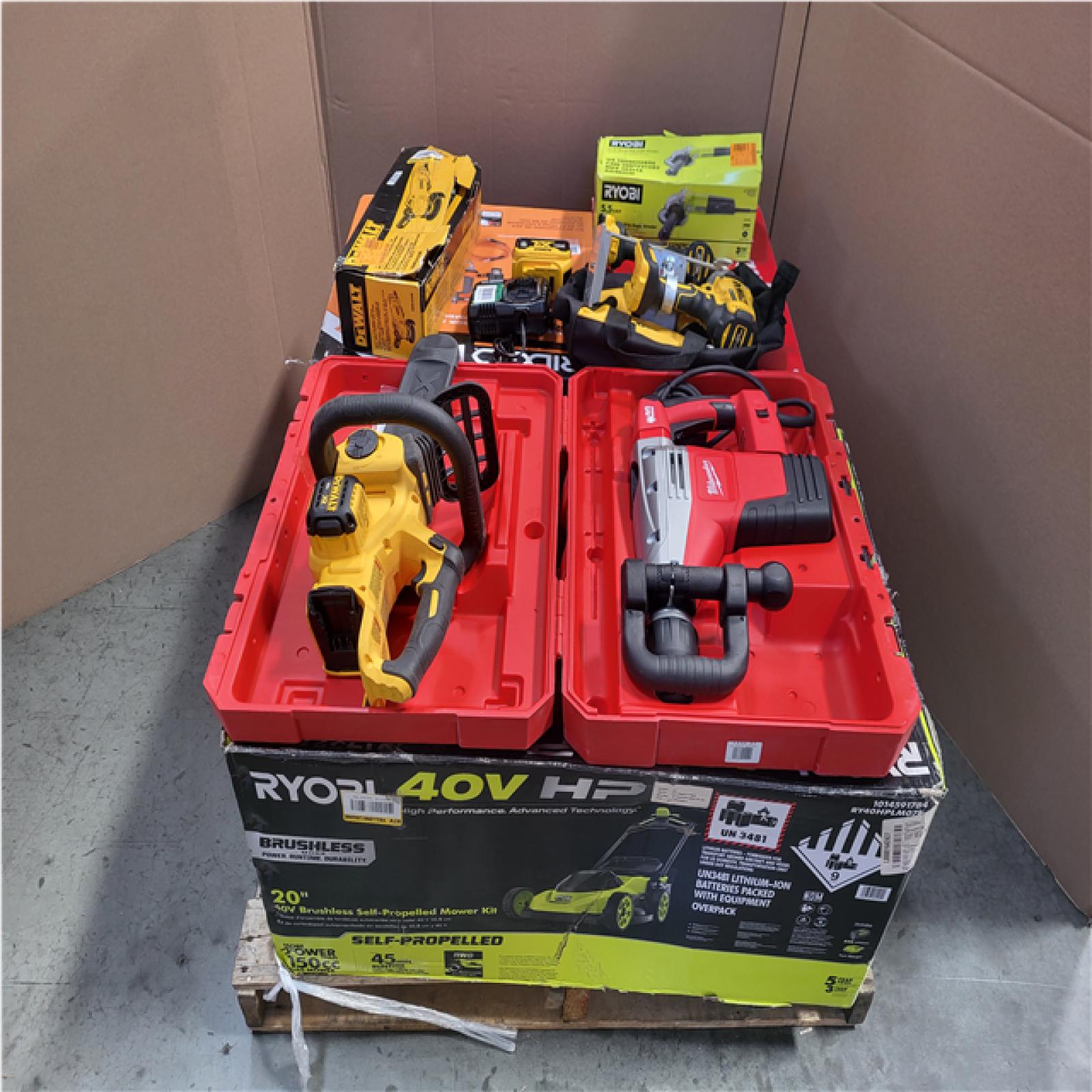 CALIFORNIA AS-IS TOOL PALLET