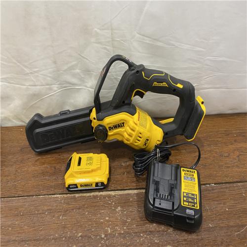 AS-IS Dewalt 20V Max 8  Pruning Chainsaw Brushless Cordless Kit
