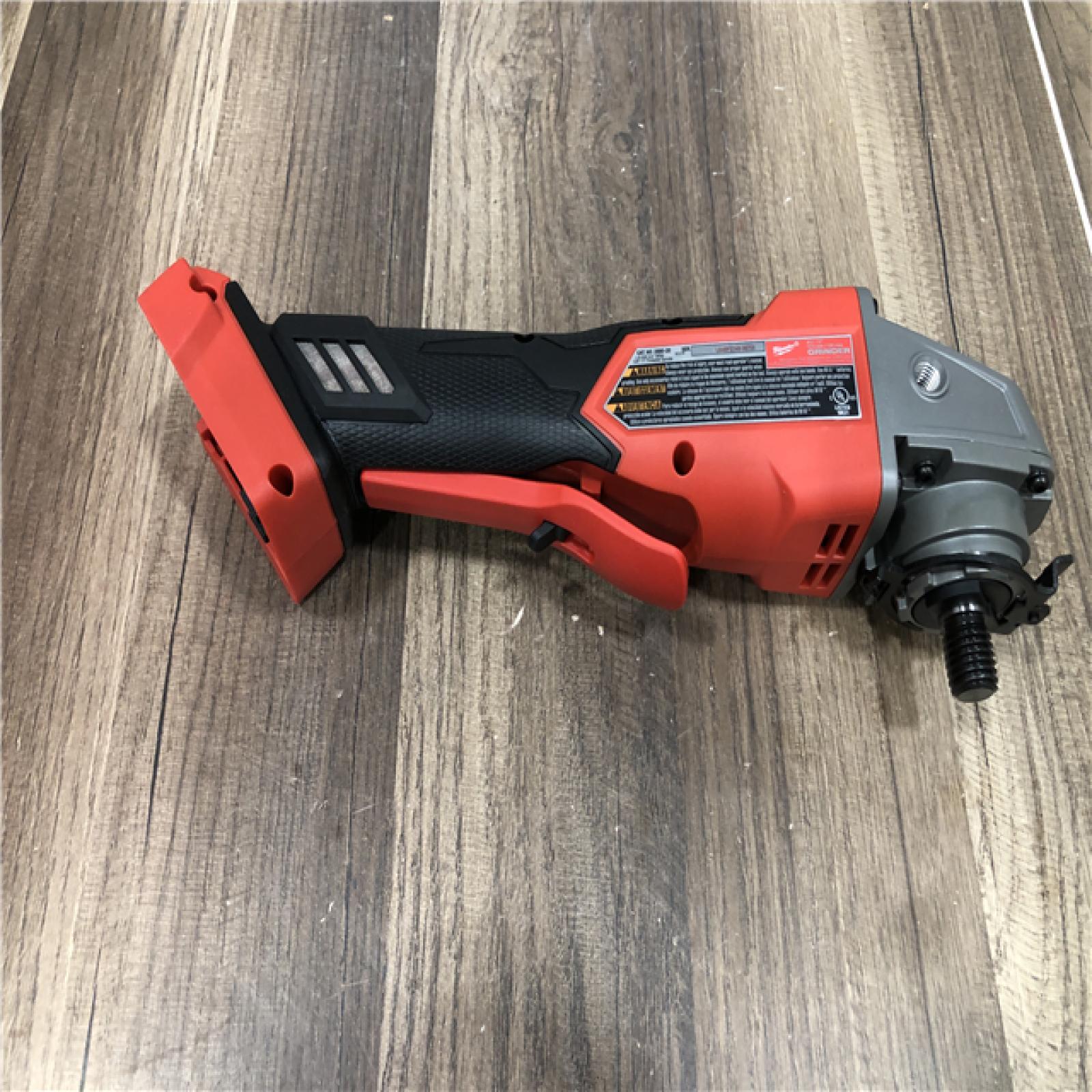 AS-IS Milwaukee FUEL 18V Lithium-Ion Brushless Cordless 4-1/2 in./5 in. Grinder w/Paddle Switch (Tool-Only)
