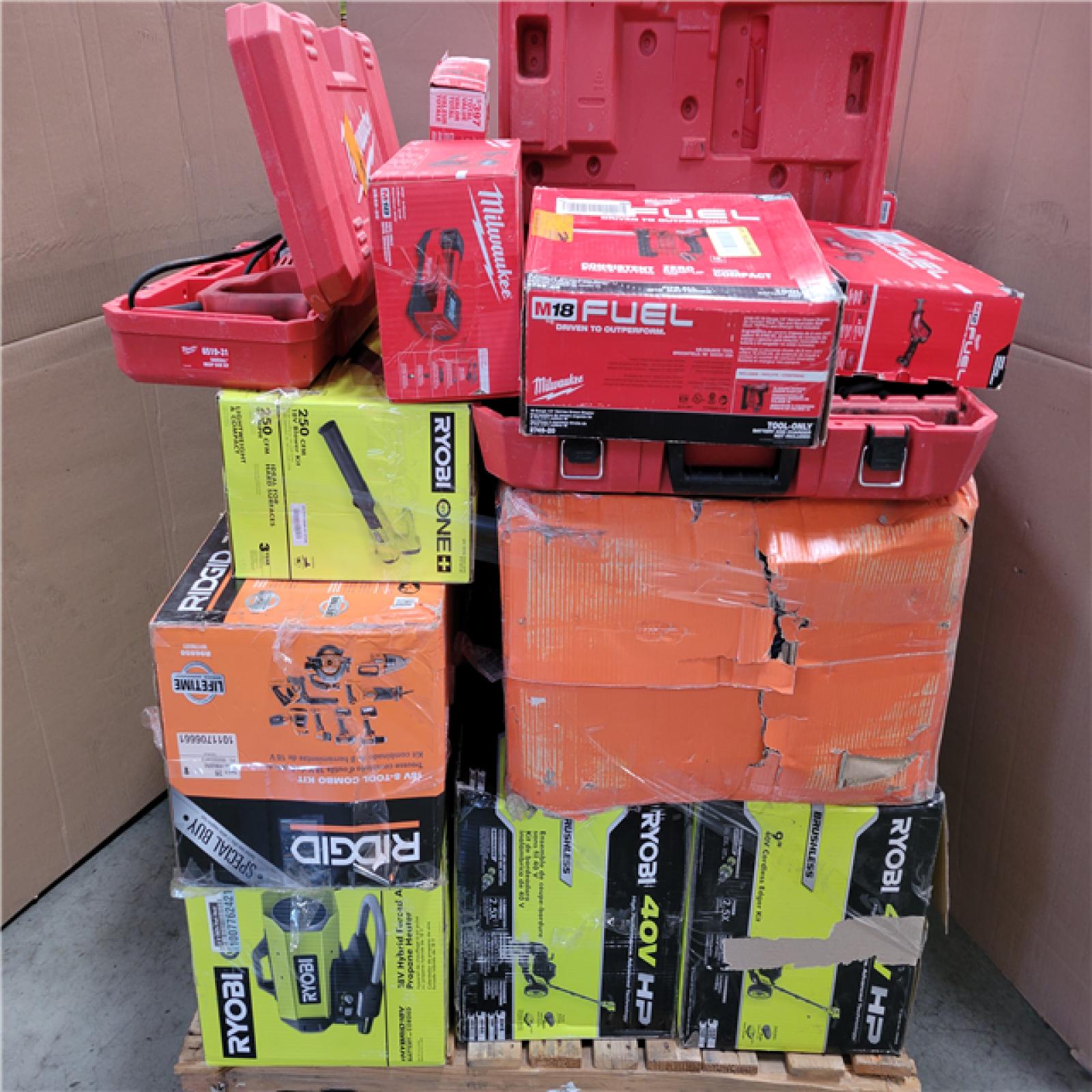 CALIFORNIA AS-IS TOOL PALLET