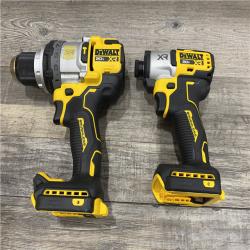 AS-IS DEWALT 20V MAX Lithium-Ion Cordless 2-Tool Combo Kit
