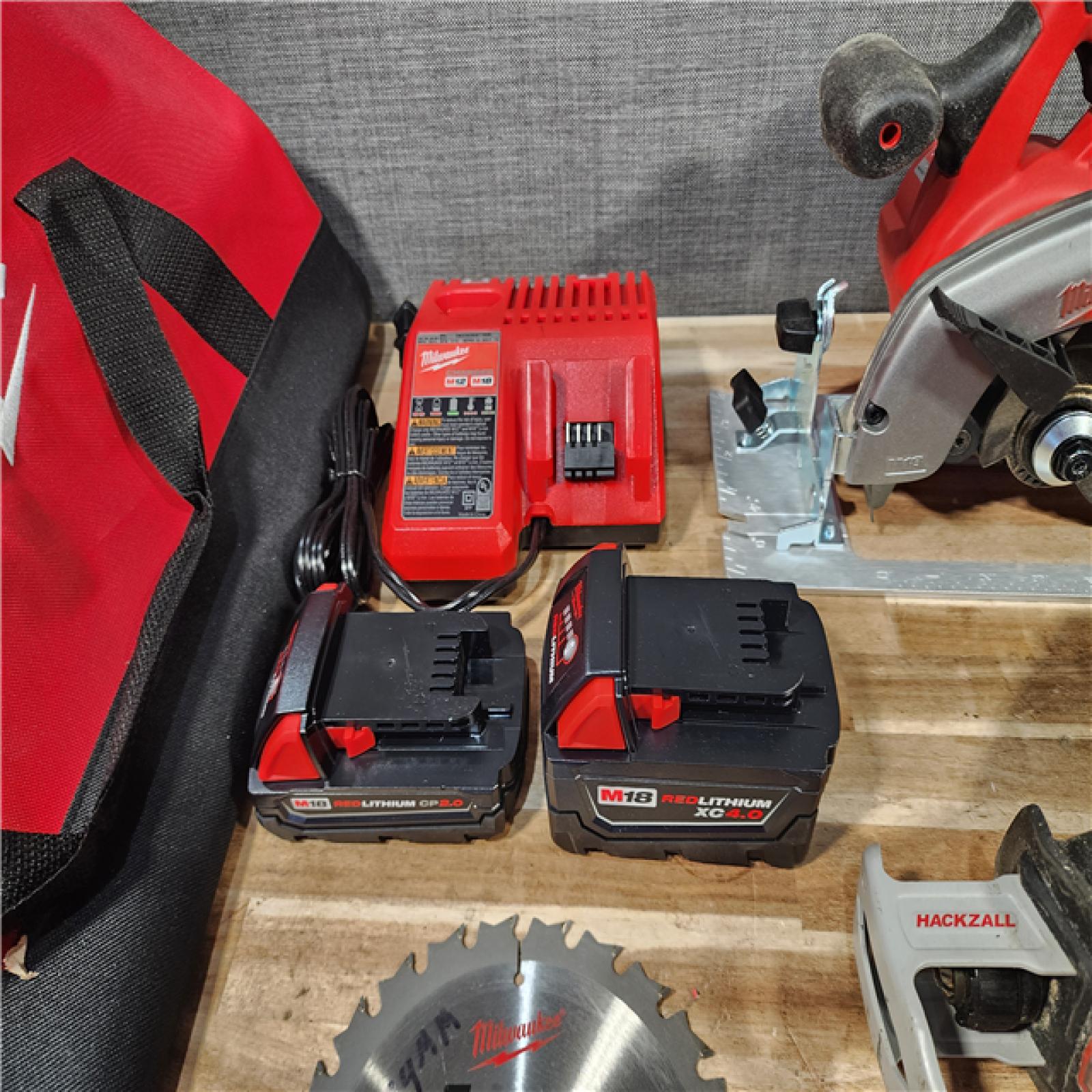 HOUSTON LOCATION - AS-IS Milwaukee 5 Tool Combo Kit W/ (2) Battery & Charger