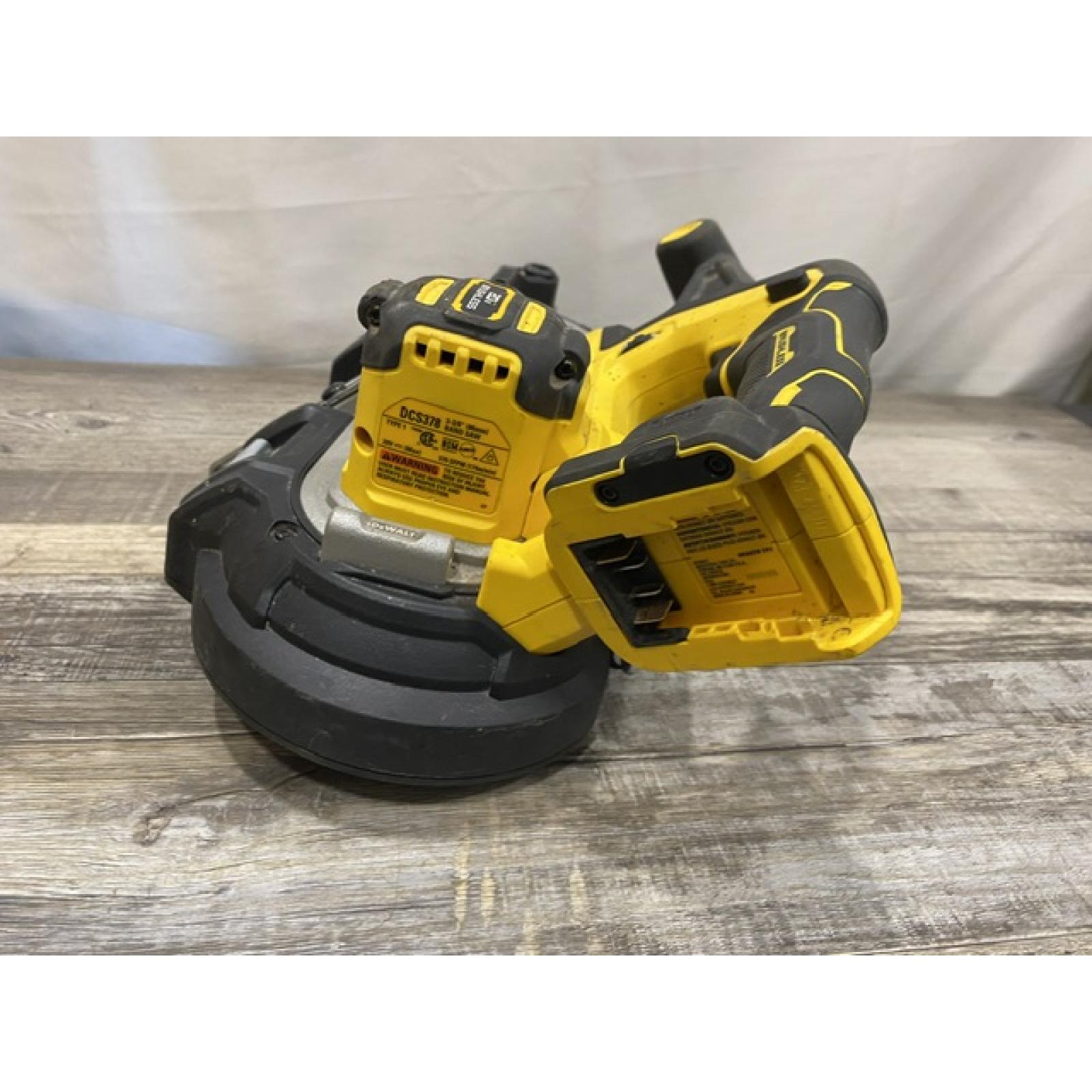 AS-IS DEWALT 20-Volt MAX Lithium-Ion 3-3/8 in. Cordless Band Saw Kit