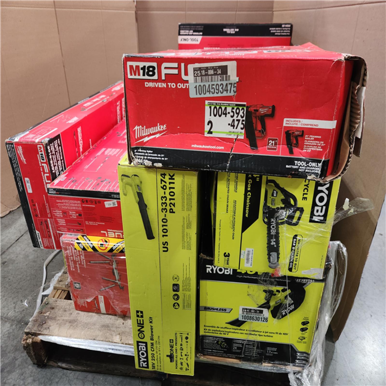 CALIFORNIA AS-IS TOOL PALLET