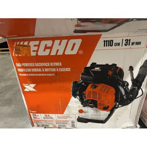 Dallas Location - As-Is ECHO 220 MPH 1110 CFM 79.9 cc Gas 2-Stroke X Series Backpack Blower