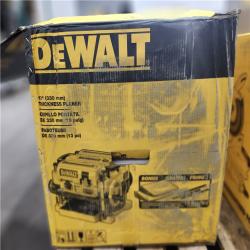 As-Is- DEWALT 13 2 Speed 3-Knife Thickness Planer