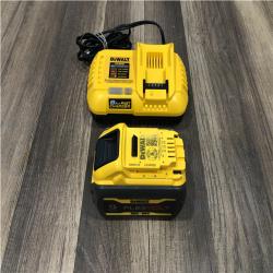 AS-IS DEWALT 20V/60V MAX FLEXVOLT Lithium-Ion 9.0Ah Battery and Charger Starter Kit
