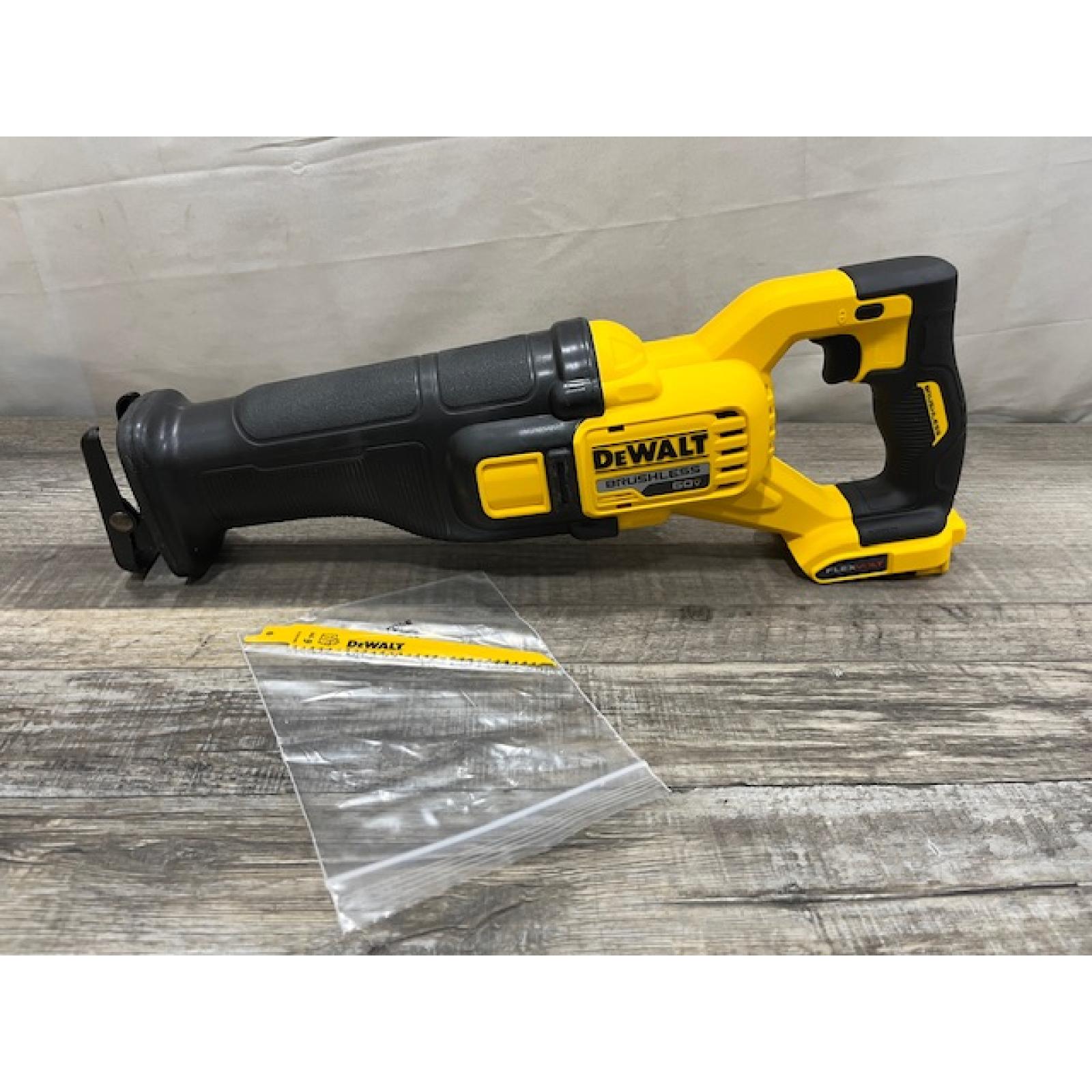 AS-IS DEWALT FLEXVOLT 60V MAX Cordless Brushless Reciprocating Saw (Tool Only)