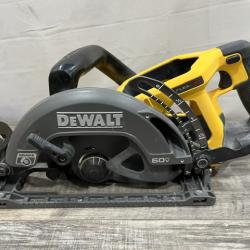 AS-IS DEWALT FLEXVOLT 60V MAX Cordless Brushless 7-1/4 in. Wormdrive Style Circular Saw (Tool Only)