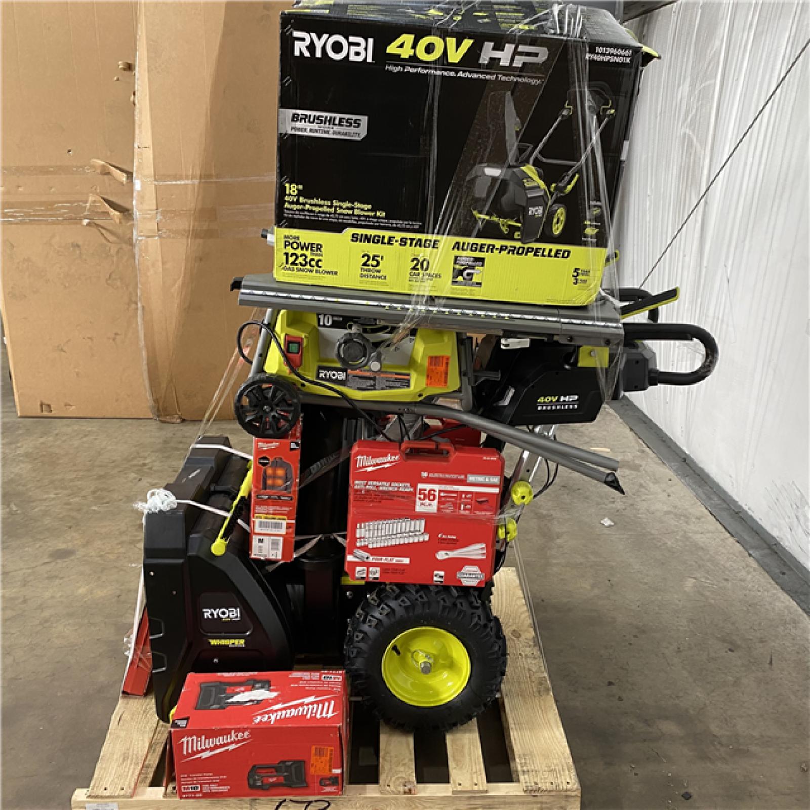 Houston Location AS IS - Tool Pallet