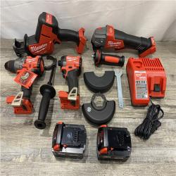AS-IS Milwaukee FUEL18-Volt Lithium-Ion Cordless (4-Tool) Combo Kit