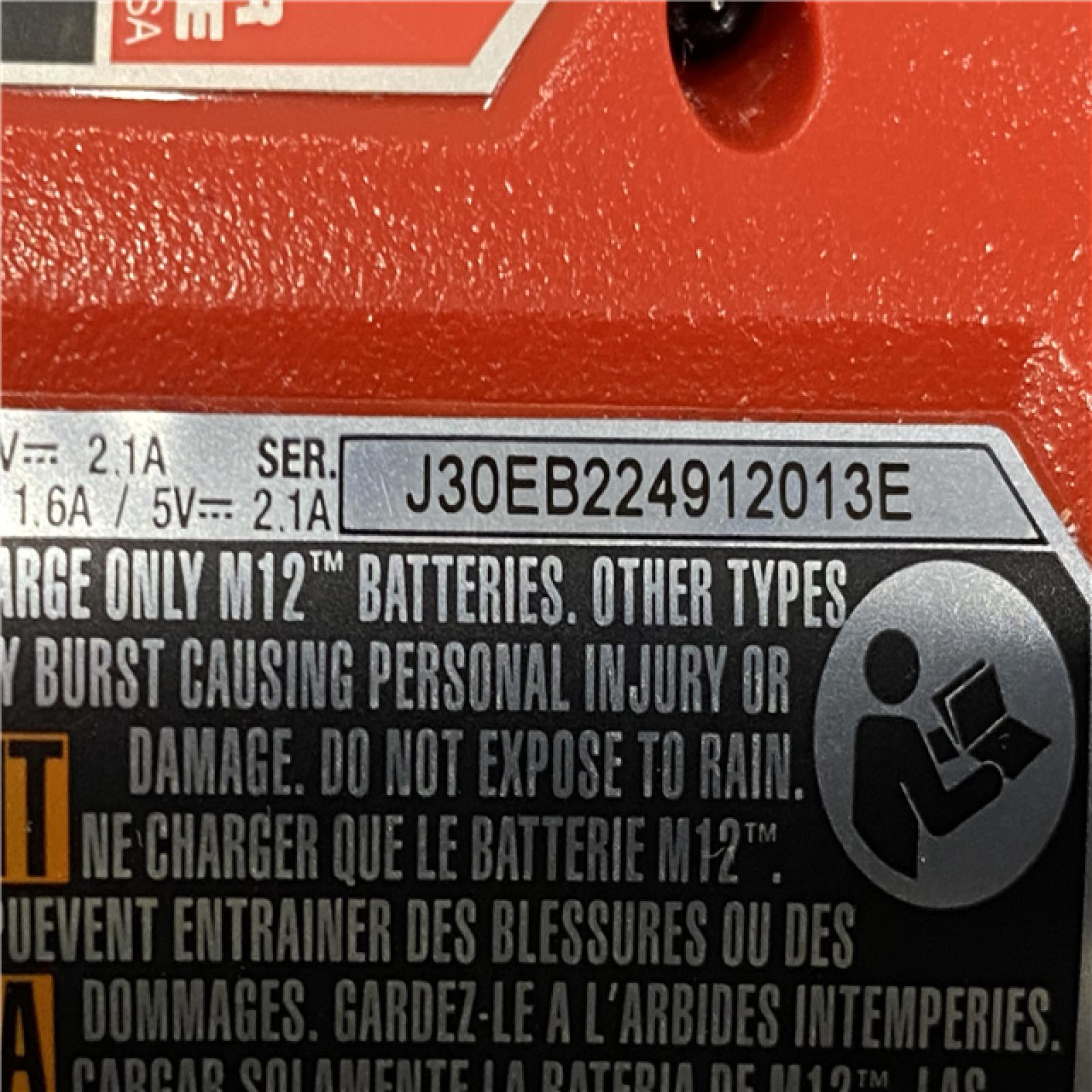 AS-IS Milwaukee Men's Large 12-Volt Lithium-Ion Cordless Tough Shell Gray Heated Jacket Kit