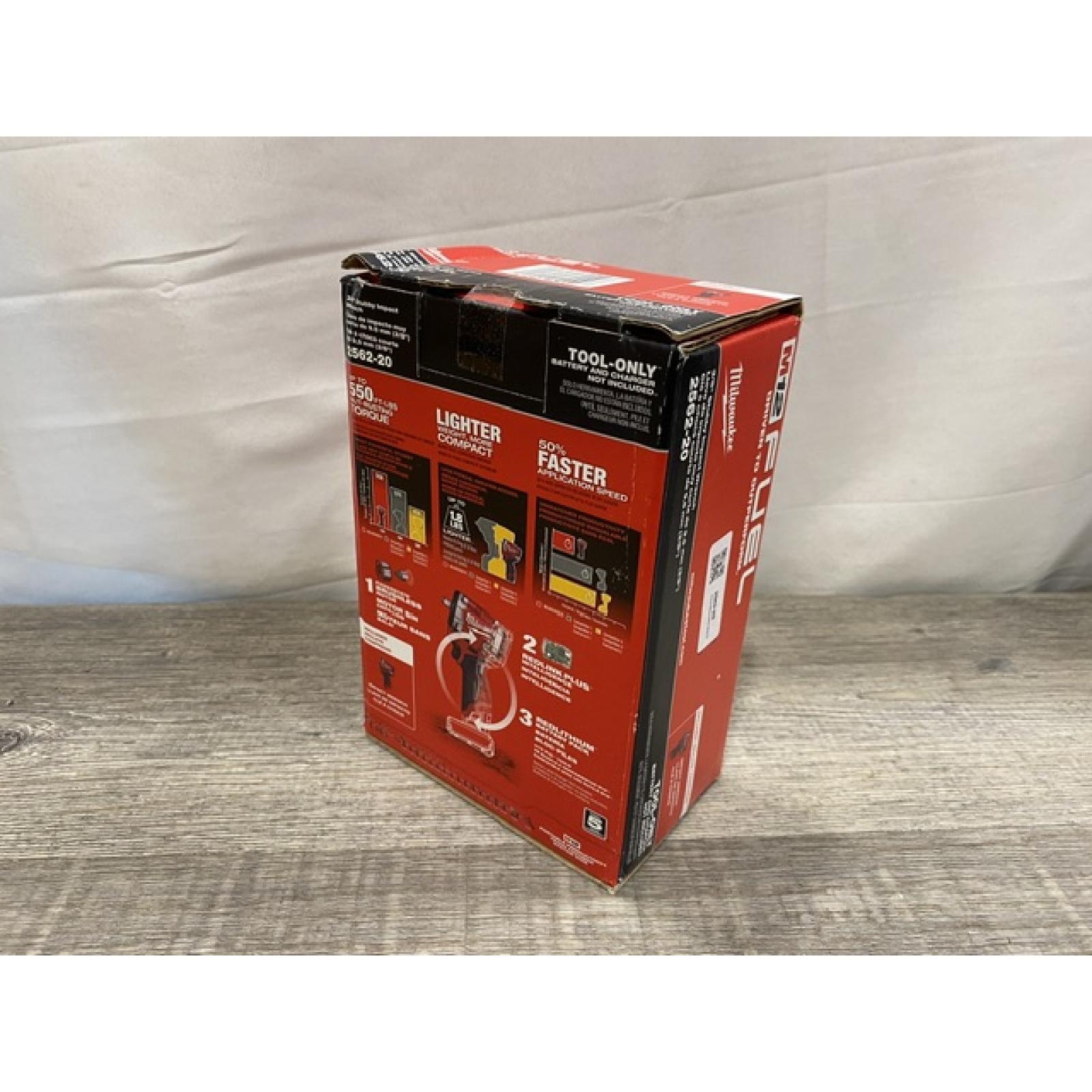 NEW - Milwaukee FUEL 12V Lithium-Ion Brushless Cordless Stubby 3/8 in. Impact Wrench (Tool-Only)