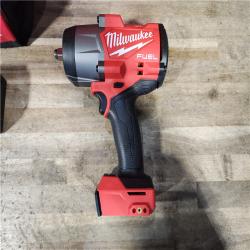 HOUSTON LOCATION - AS-IS (APPEARS LIKE NEW) Milwaukee M18 1/2 in. Cordless Brushless High Torque Impact Wrench Kit (Battery & Charger)