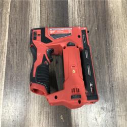 AS-IS Milwaukee 12-Volt Lithium-Ion Cordless 3/8 in. Crown Stapler (Tool-Only)