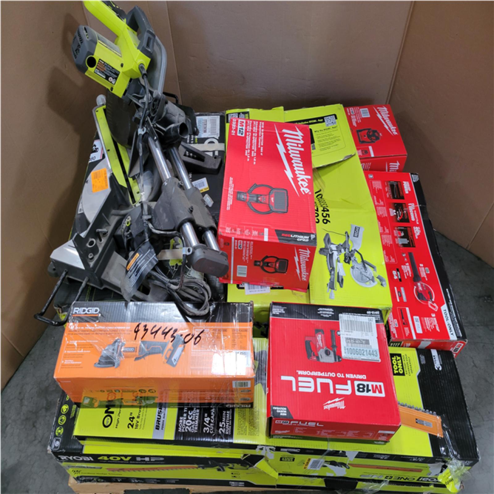 CALIFORNIA AS-IS TOOL PALLET