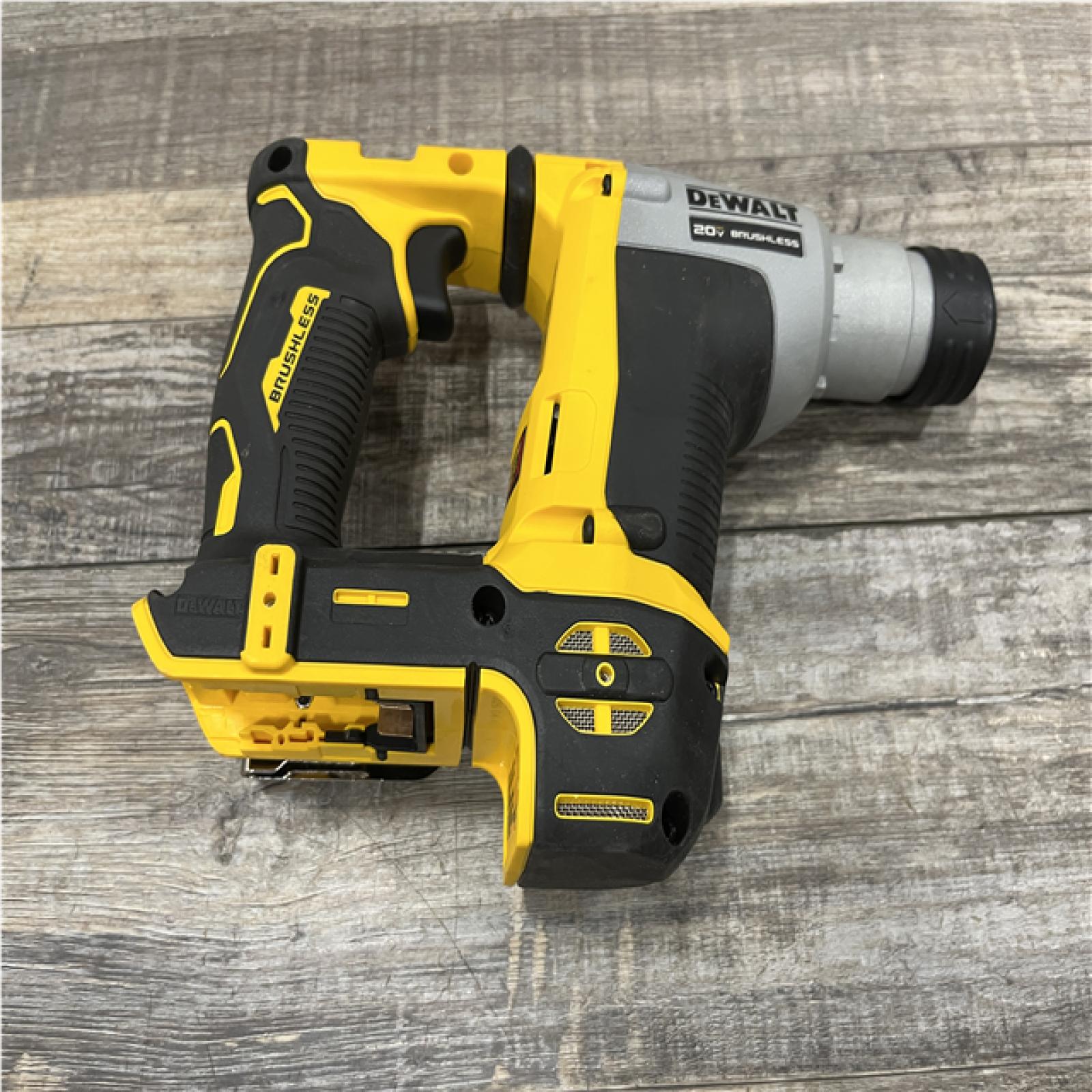 AS-IS DEWALT ATOMIC 20V MAX Cordless Brushless Ultra-Compact 5/8 in. SDS Plus Hammer Drill (Tool Only)