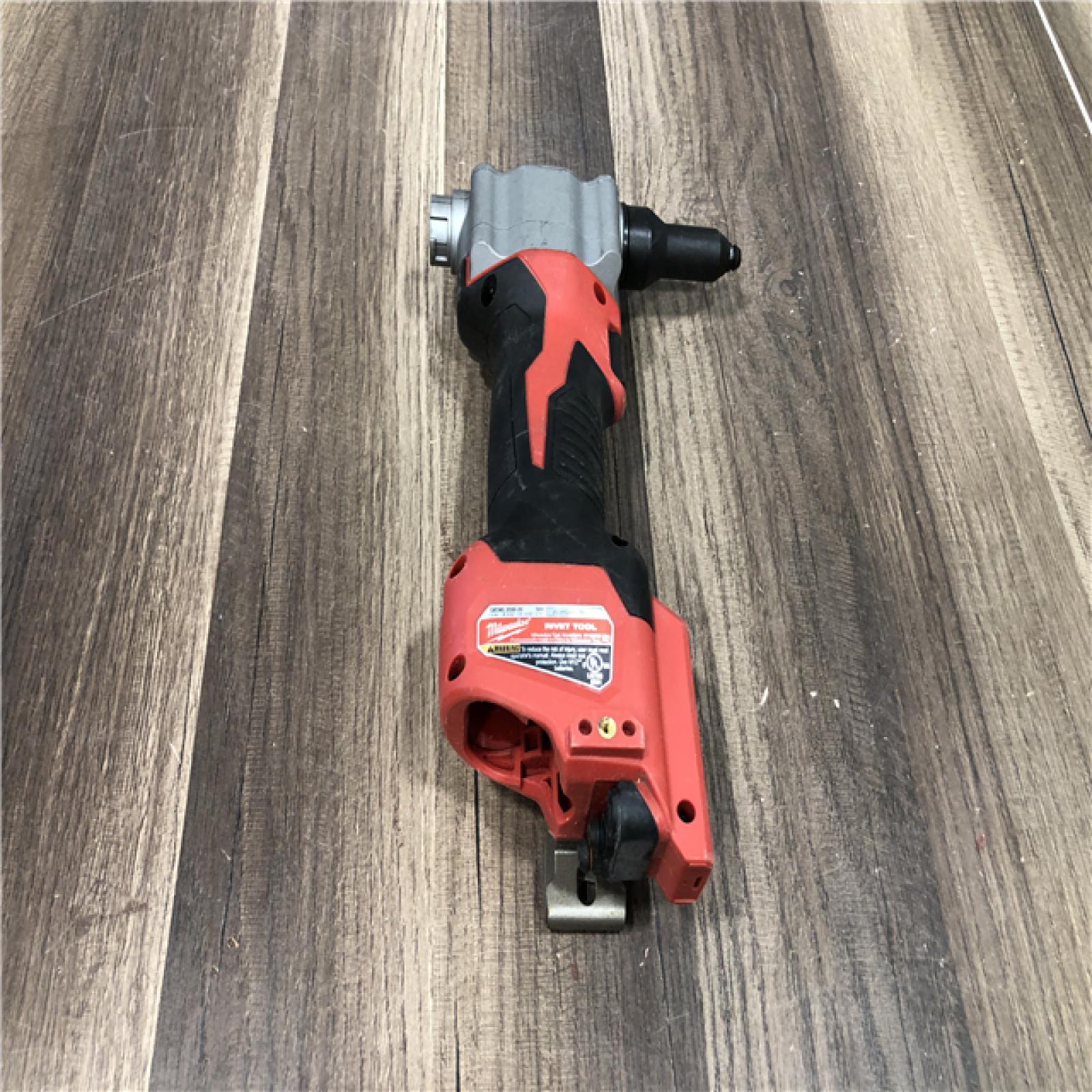 AS-IS Milwaukee M12 12-Volt Lithium-Ion Cordless Rivet Tool (Tool-Only)