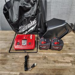 HOUSTON LOCATION - AS-IS M18 FUEL Brushless Cordless 21 in. Walk Behind Dual Battery Self-Propelled Mower W/(2) 12.0Ah Battery and Rapid Charger