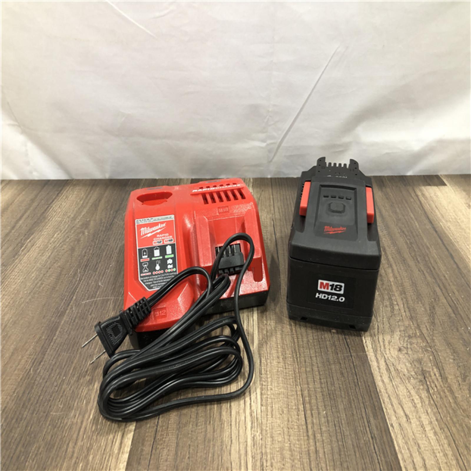 AS-IS Milwaukee 18-Volt Lithium-Ion REDLITHIUM FORGE Starter Kit