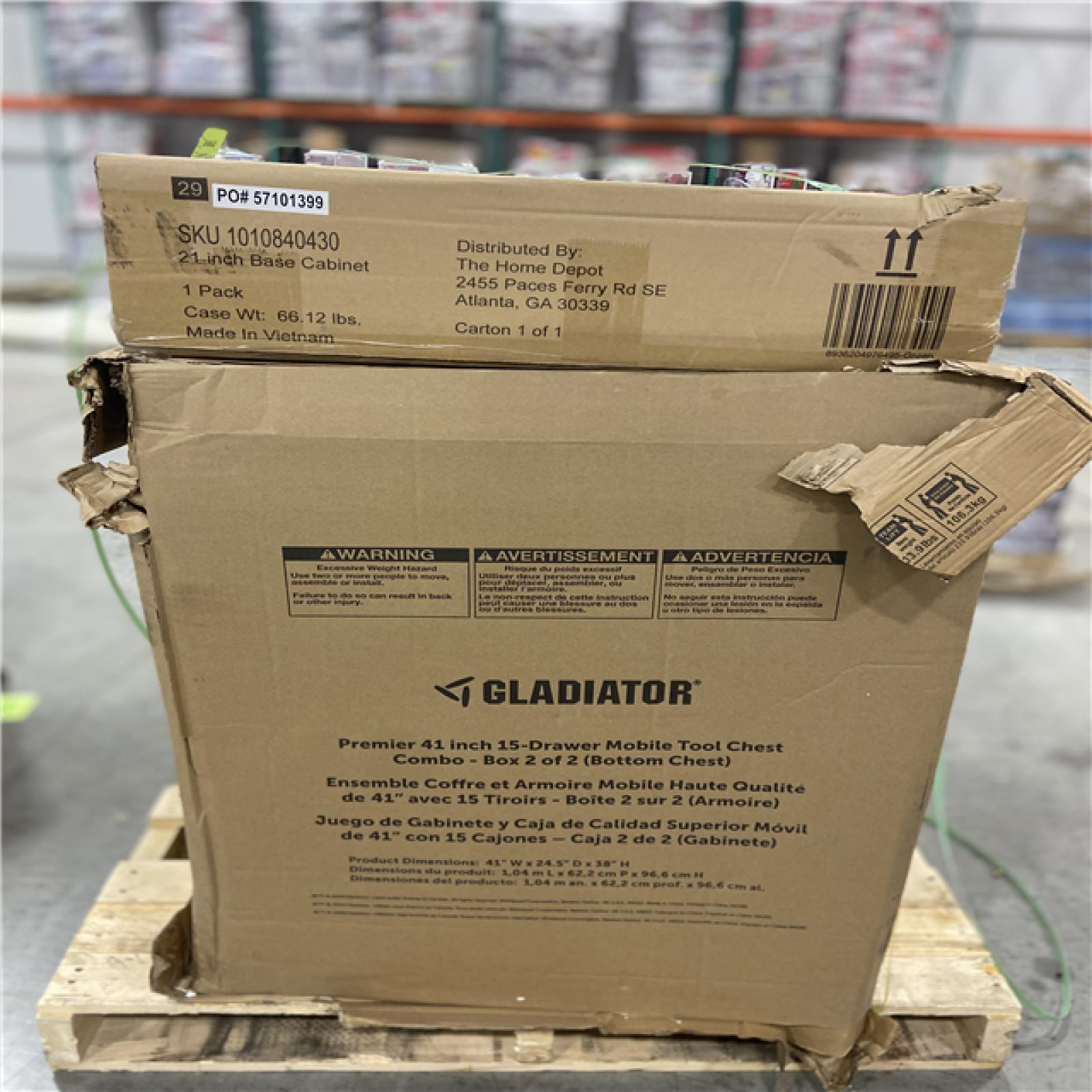 DALLAS LOCATION - AS-IS HOME IMPROVEMENT PALLET