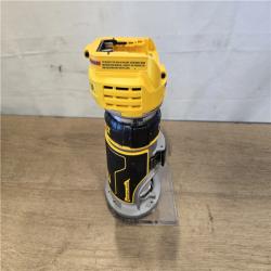 AS-IS DEWALT 20V MAX XR Cordless Fixed Base Compact Router (Tool Only)