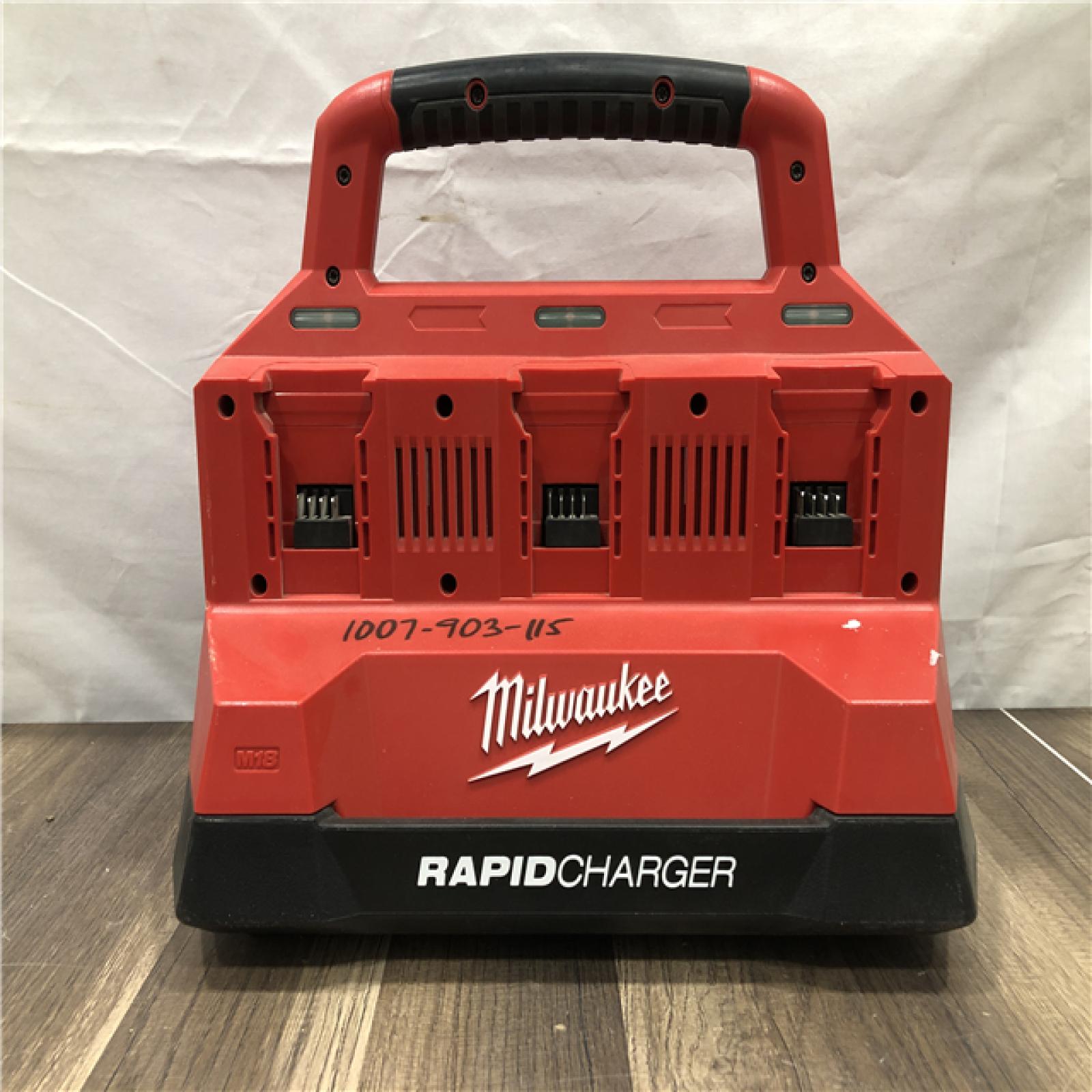 AS-IS Milwaukee M18 18V Lithium-Ion PACKOUT 6-Port Rapid Charger