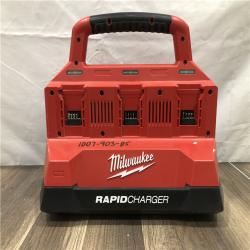 AS-IS Milwaukee M18 18V Lithium-Ion PACKOUT 6-Port Rapid Charger