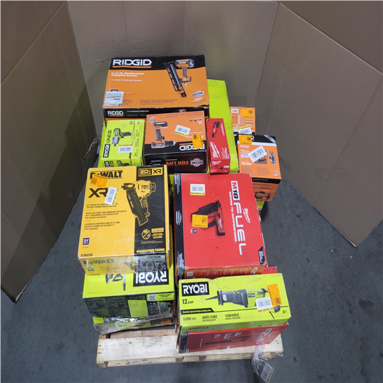 CALIFORNIA AS-IS TOOL PALLET