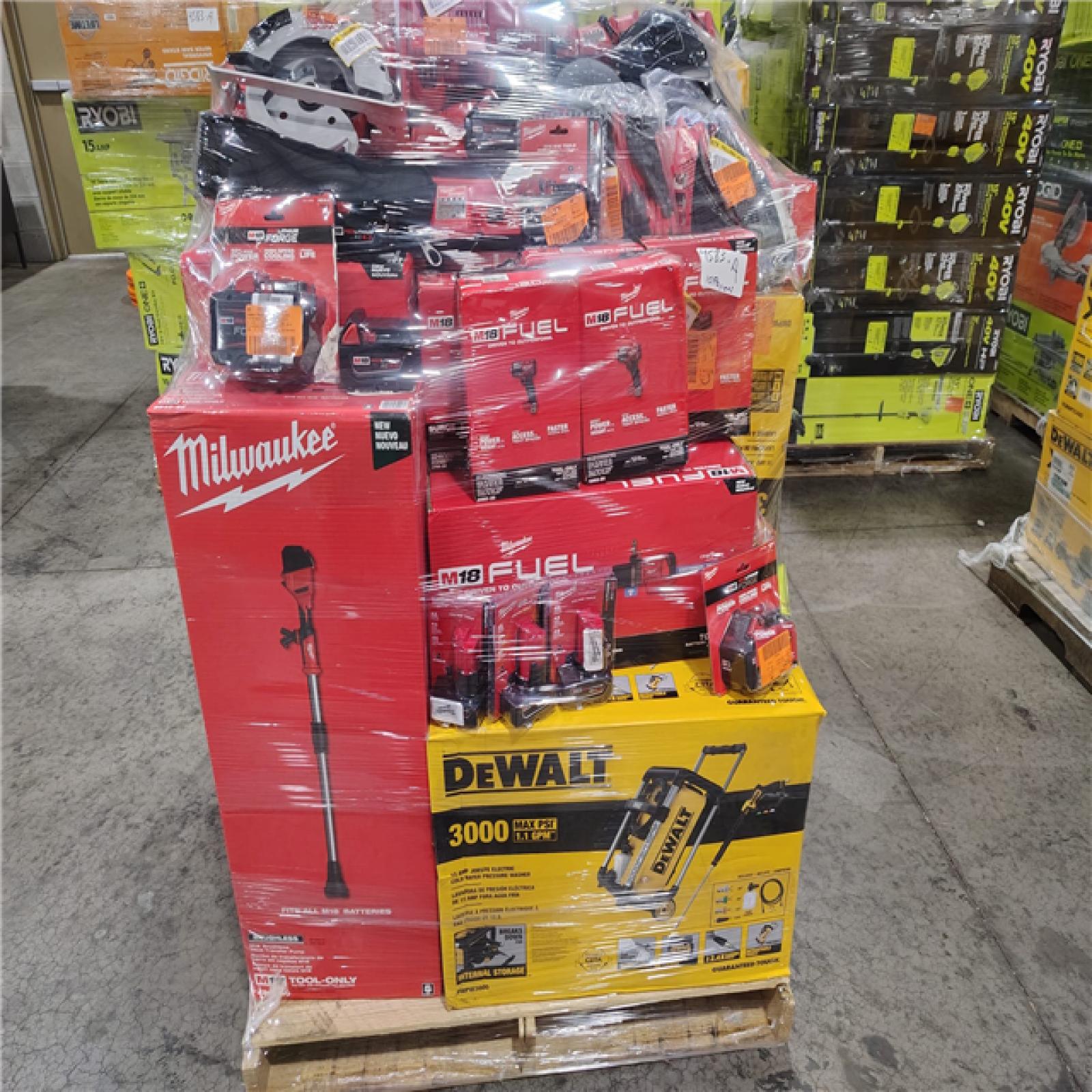 Pittston Location As-Is Power Tools Partial Truckload (10 pallets) 4583-A