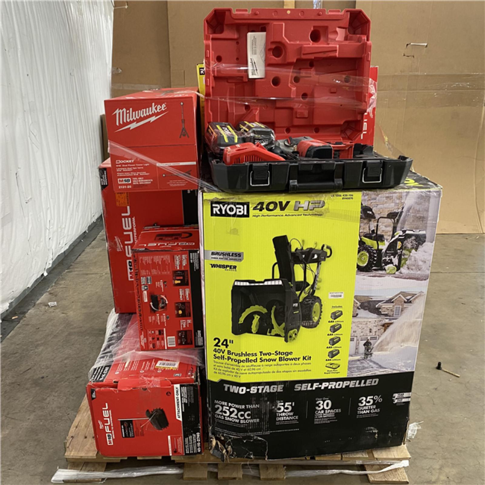 Houston Location AS IS - Tool Pallet