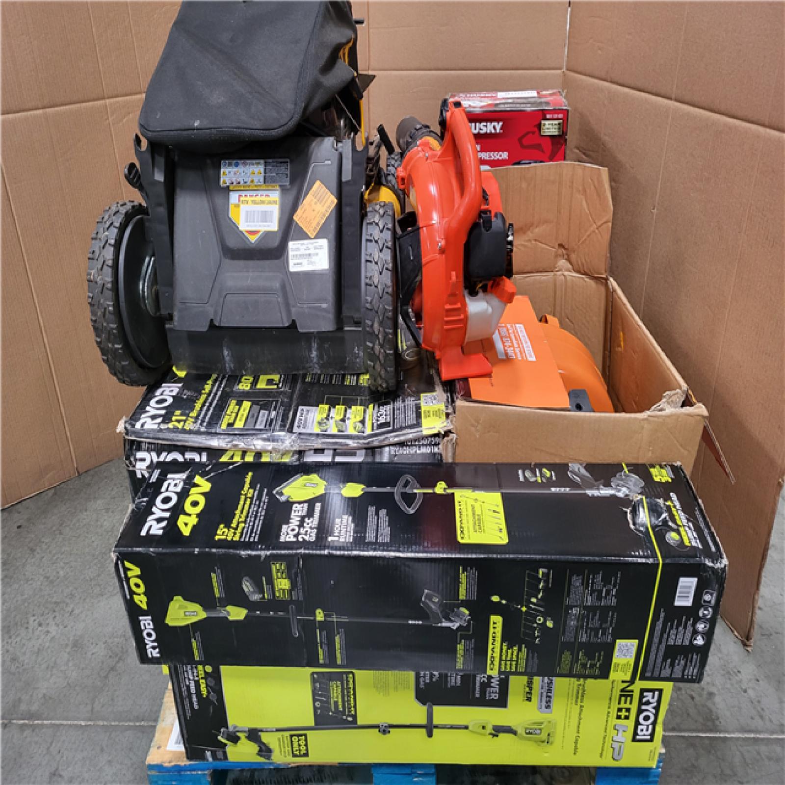CALIFORNIA AS-IS OUTDOOR POWER EQUIPMENT