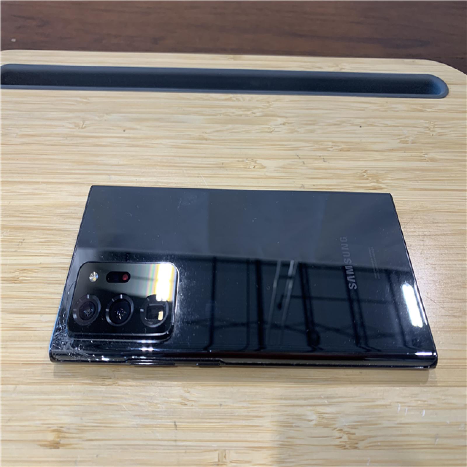 AS-IS Samsung Galaxy Note20 Ultra 5G 128GB -Black
