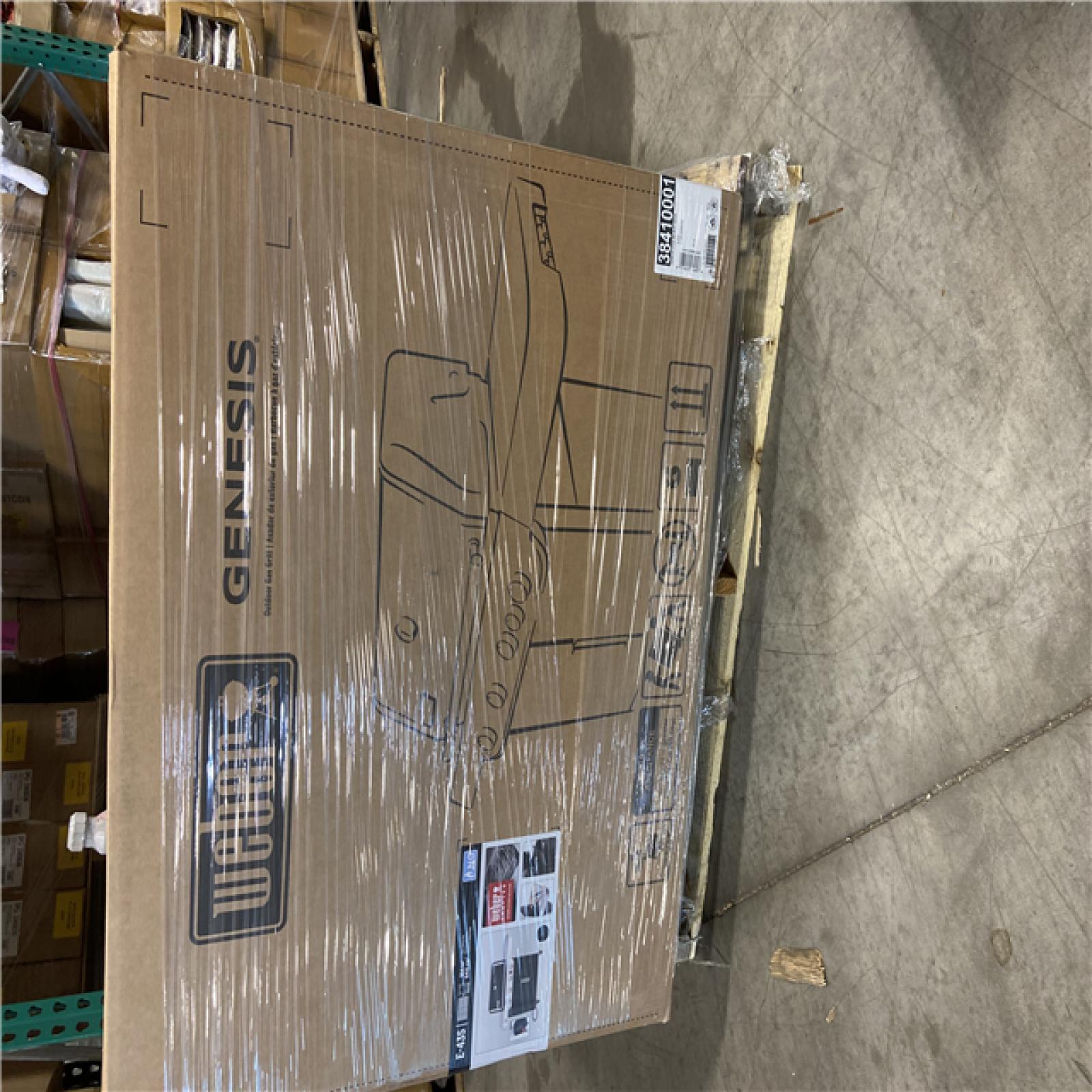 DALLAS LOCATION- Weber Genesis E-435 4-Burner Natural Gas Grill in Black with Side Burner