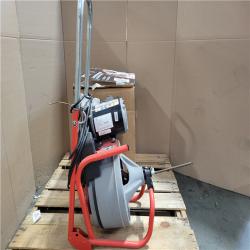 CALIFORNIA AS-IS K-400 POWERED DRAIN CLEANER WITH AUTOFEED TECHNOLOGY