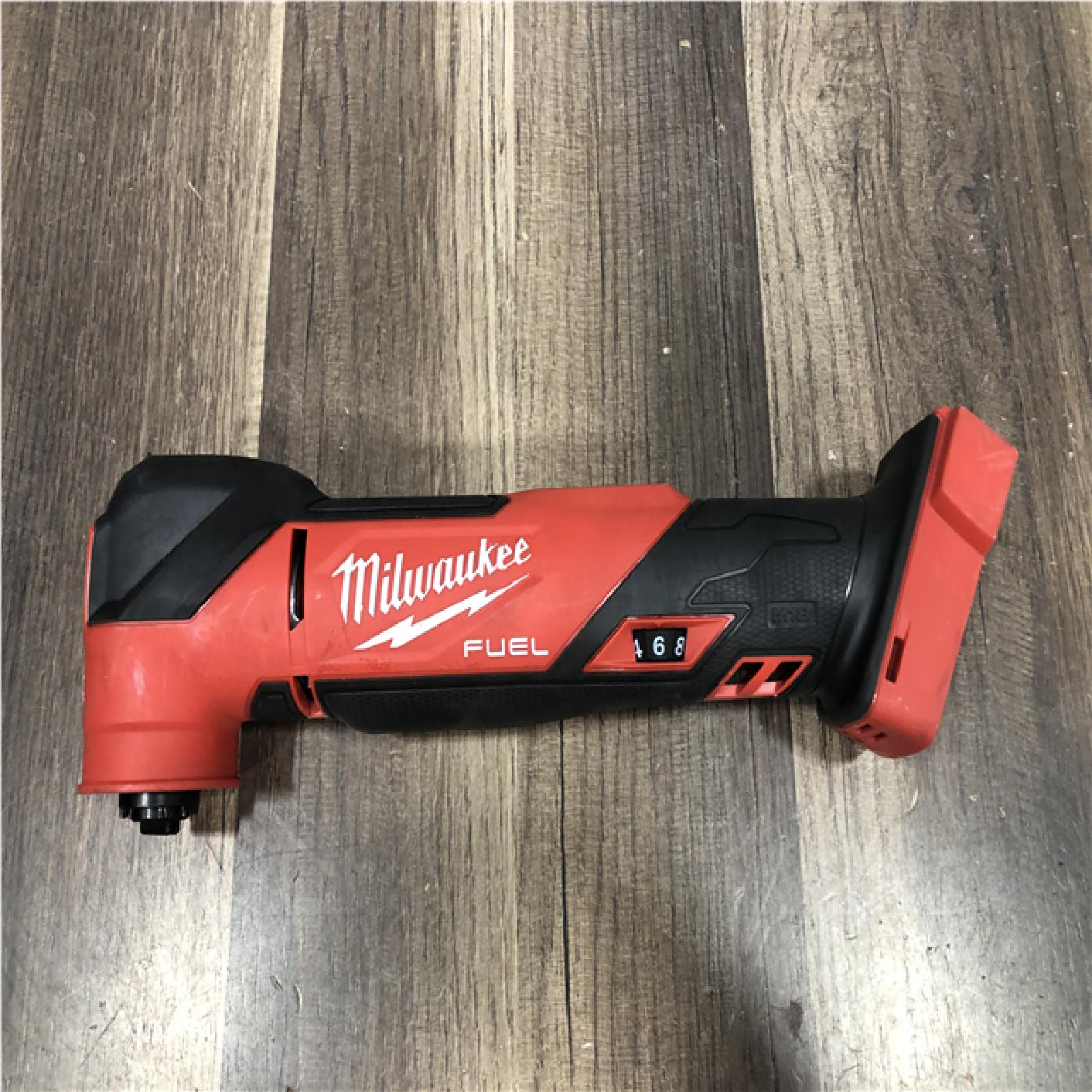 AS-IS Milwaukee FUEL 18V Lithium-Ion Cordless Brushless Oscillating Multi-Tool (Tool-Only)