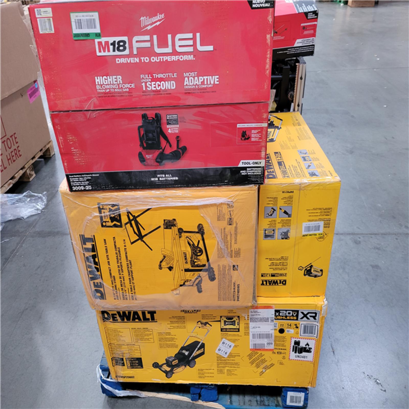 CALIFORNIA AS-IS TOOL PALLET