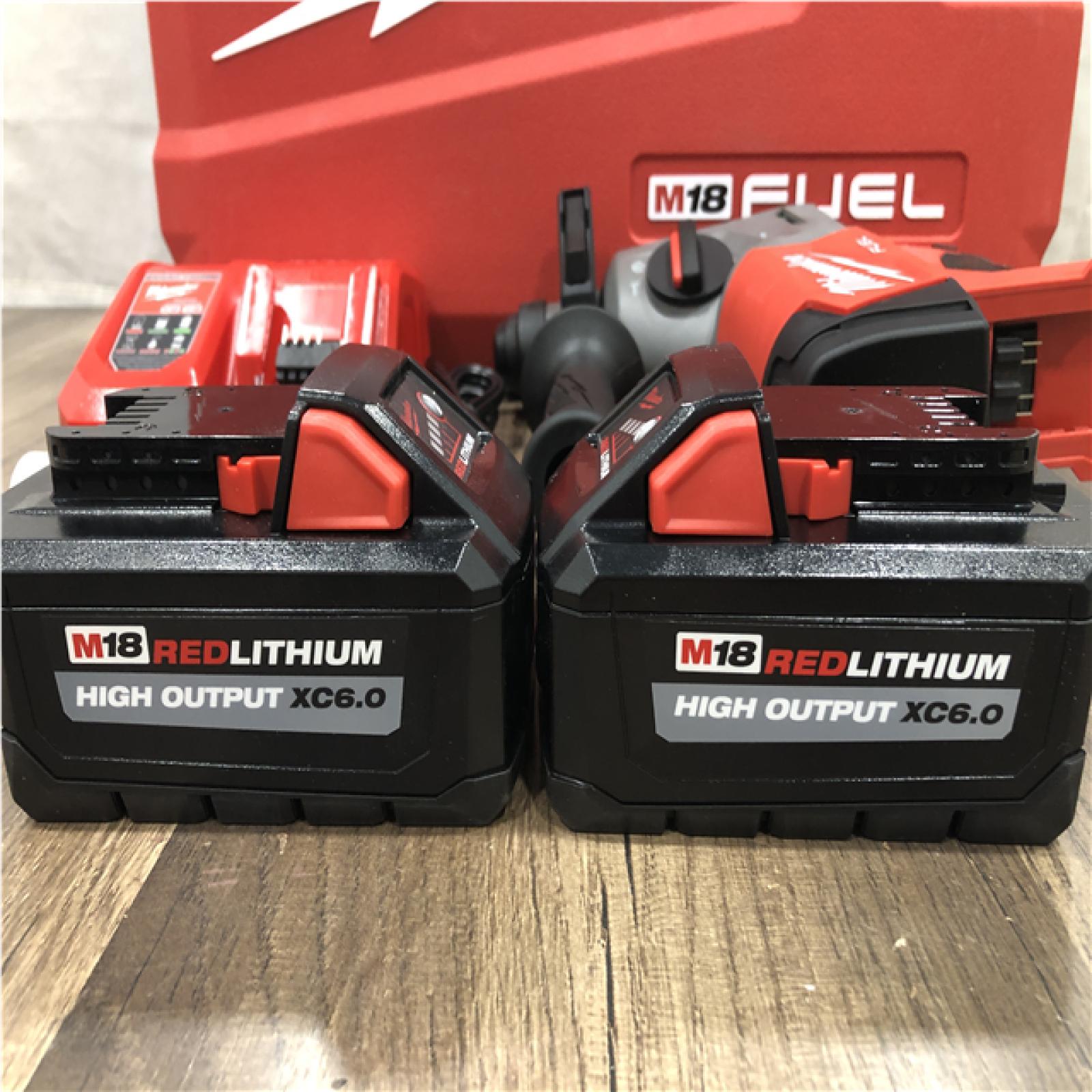 AS-IS Milwaukee FUEL 18V Lithium-Ion Brushless 1 in. Cordless SDS-Plus Rotary Hammer Kit