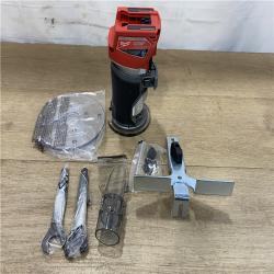 AS-IS Milwaukee FUEL 18V Lithium-Ion Brushless Cordless Compact Router (Tool-Only)