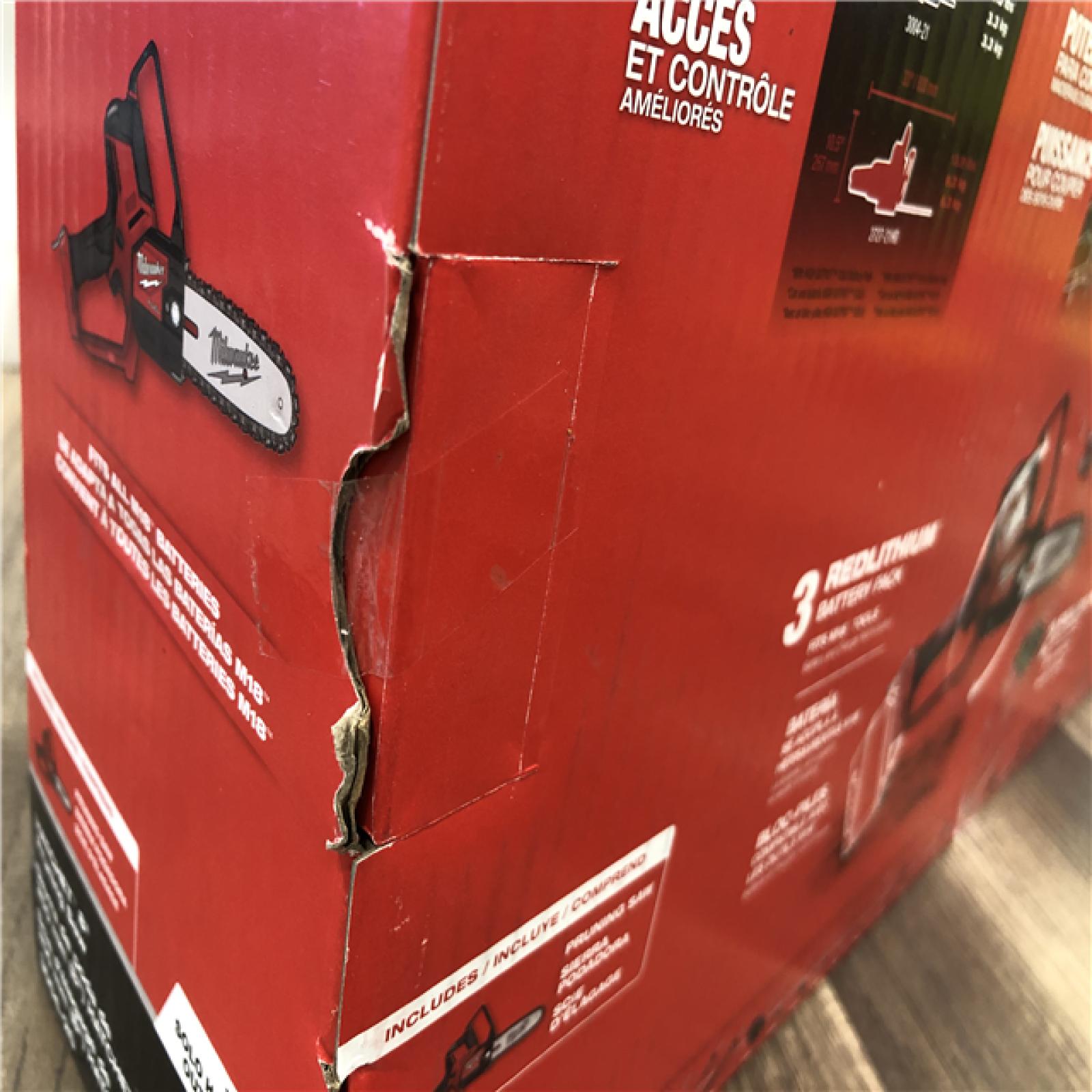 NEW- Milwaukee FUEL 18V Lithium-Ion Brushless Battery 8 in. HATCHET Pruning Saw (Tool-Only)