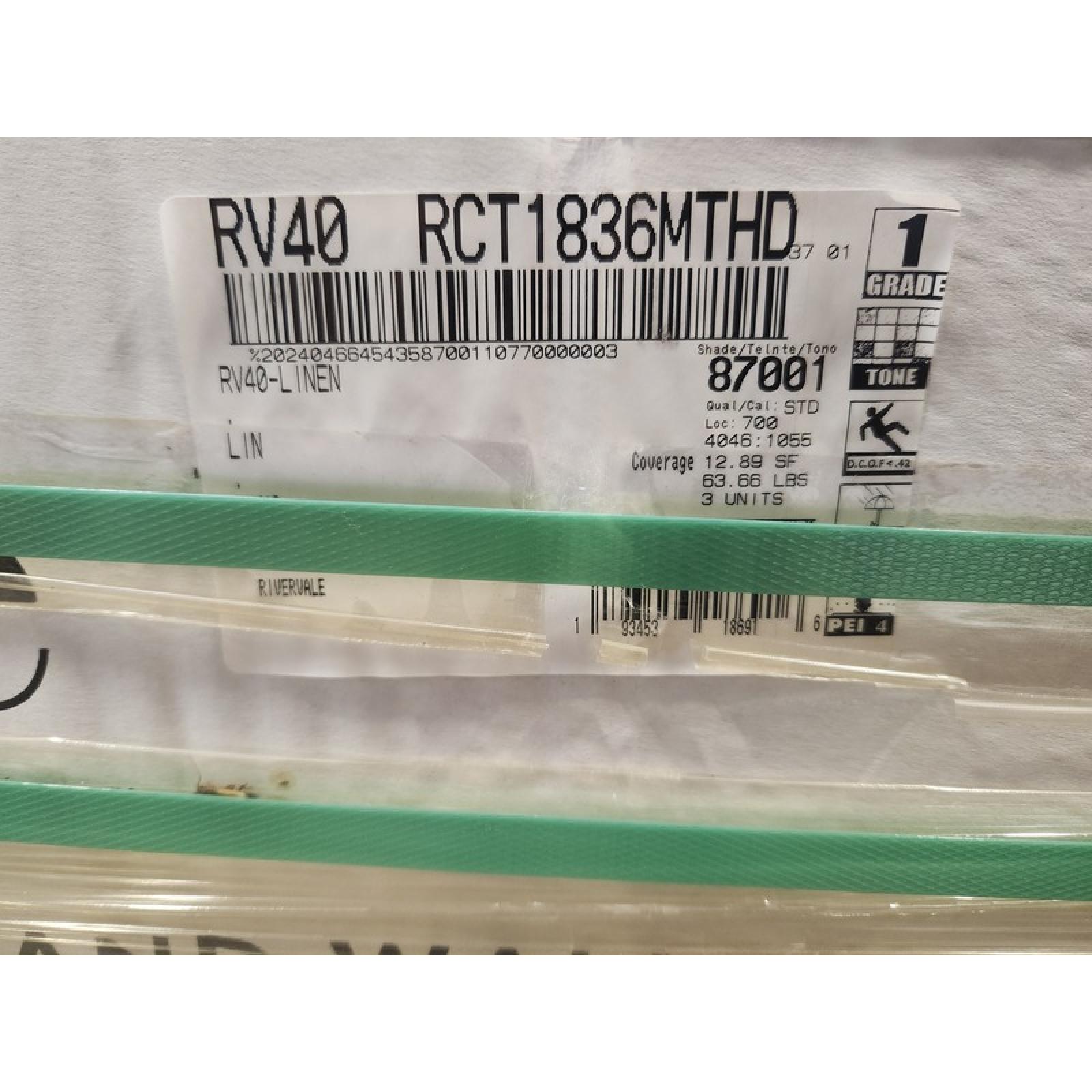 Phoenix NEW Daltile Rivervale Linen 18 in. x 36 in. Glazed Ceramic Floor and Wall Tile (257 sq. ft. /20 case)