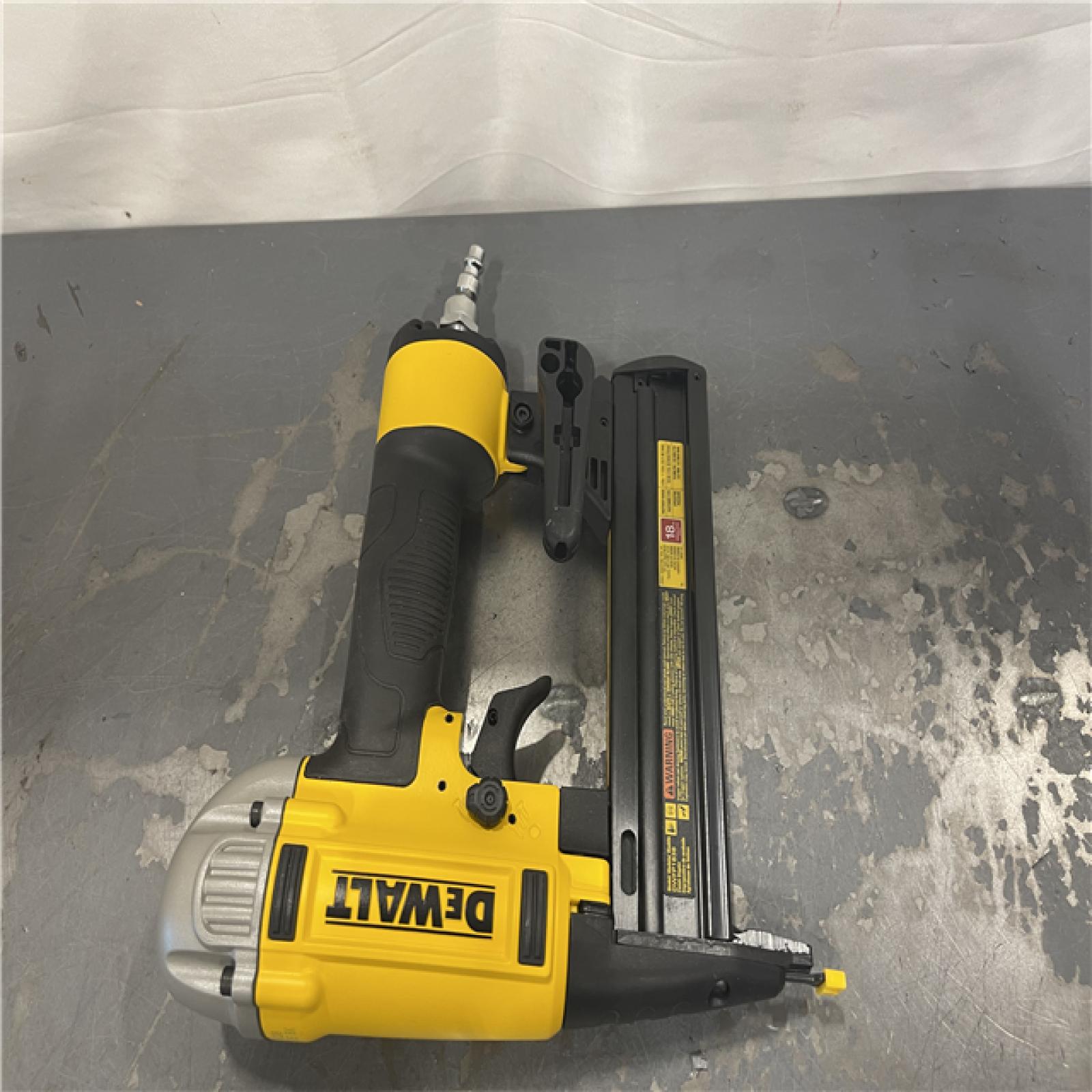 AS-IS- DeWalt Pneumatic 18-Gauge 1/4 in. Crown Corded Stapler