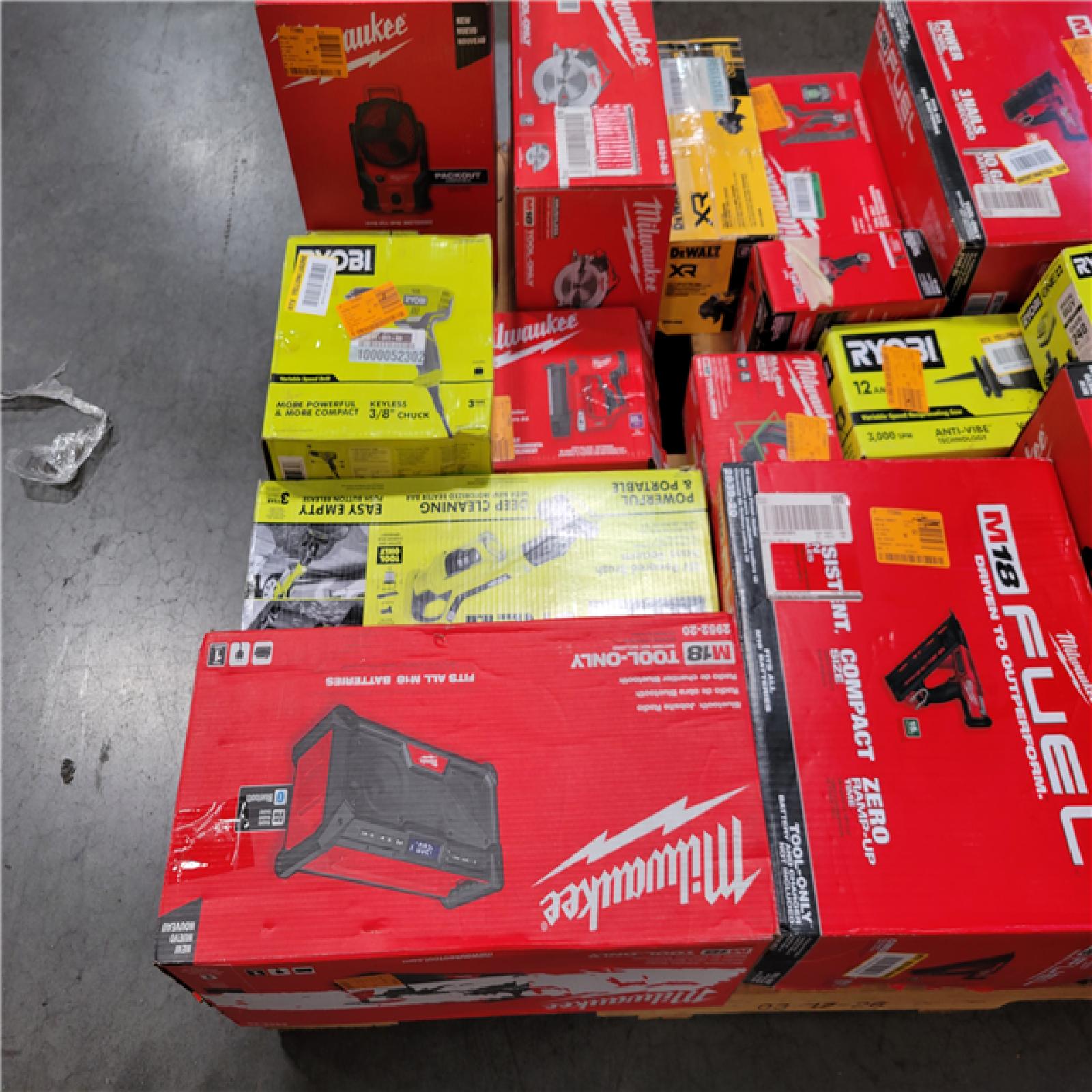 CALIFORNIA AS-IS TOOL PALLET