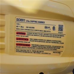 CALIFORNIA AS-IS DEWALT 27 LB CHIPPING HAMMER