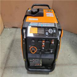 CALIFORNIA AS-IS GENERAC 5200 Peak Watts/3900 Running Watts Gas and Liquid Propane Dual Fuel Inverter Generator w/ Push Button Start