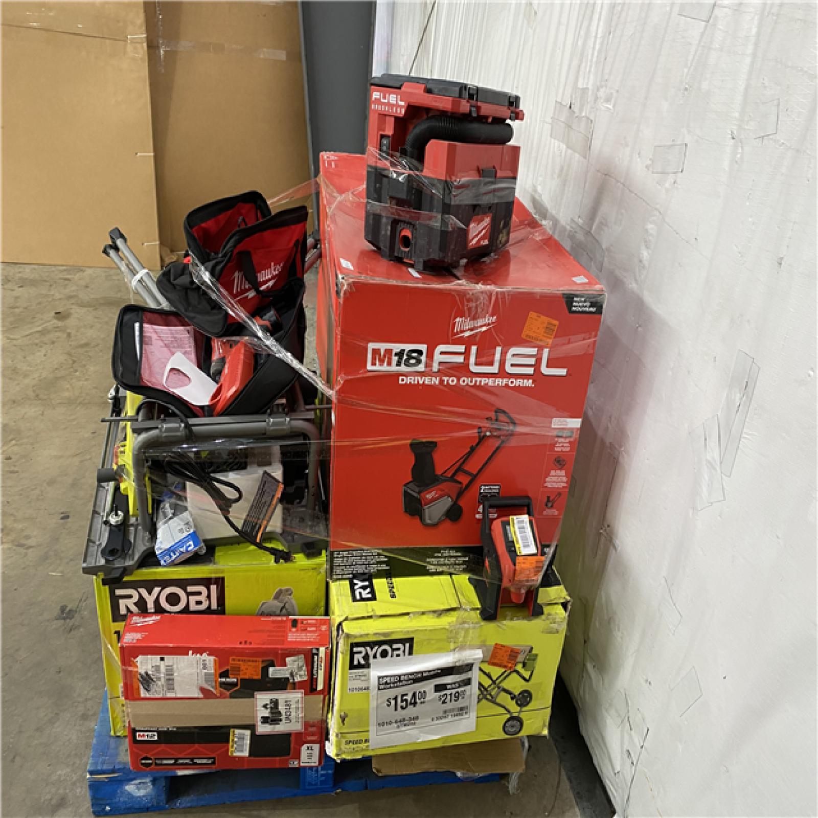 Houston Location AS IS - Tool Pallet