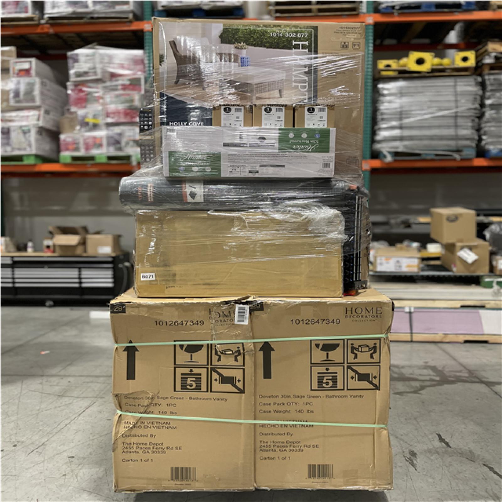 DALLAS LOCATION- AS-IS HOME IMPROVEMENT PALLET