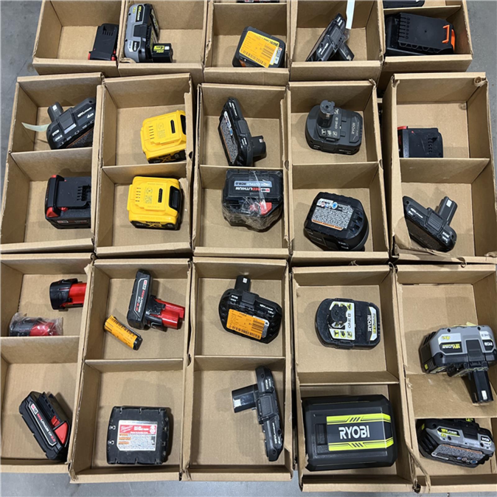 DALLAS LOCATION-  AS-IS BATTERY PALLET