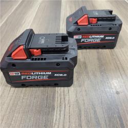 AS-IS Milwaukee Kit with Two XC 8.0 Ah Battery and Dual Bay Rapid Charger